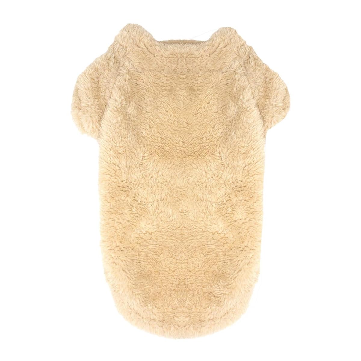 Doggie Design DD-78572-MD Soft Plush Pullover Cream - Medium