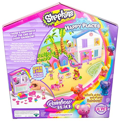 Shopkins 56857 Happy Places Rainbow Beach Furniture Set thumb #2