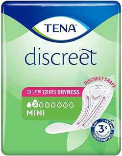 Tena Lady Discreet Mini Pads - 30 Pieces