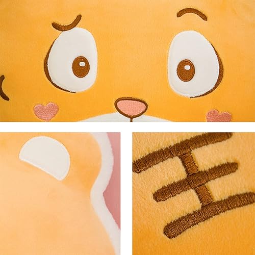 Miniatura 9 de Almohada de peluche de perro Husky para abrazar, lindo animal de peluche, almohada suave de peluche de dibujos animados almohada para dormir, cojín