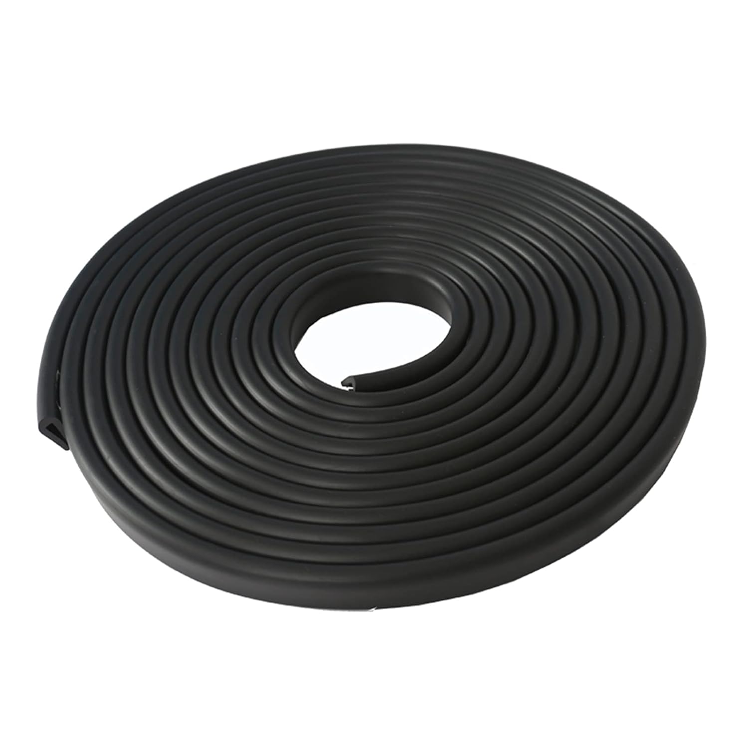 Draught excluder Tape Length 5 M U Srubber Channel Edge Trim Rubber Seal Used to The Edge, Thickness 3Mm/Black/7Mm * 13Mm(8Mm*14Mm)