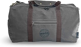The House of Tara Canvas Travel Duffle Bag | 53 litres | Sports Duffel | Gym Bags | for Men and Women | 100% Cotton Lining... Price In India