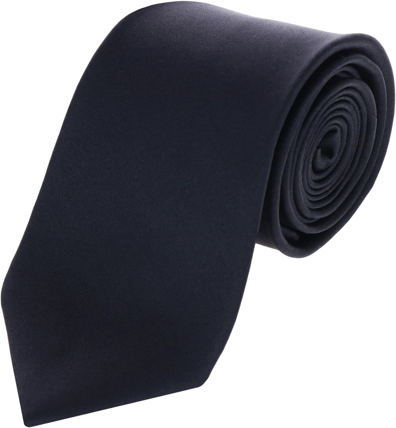 Trafalgar Men's Sutton Big & Tall Solid Color Silk Necktie
