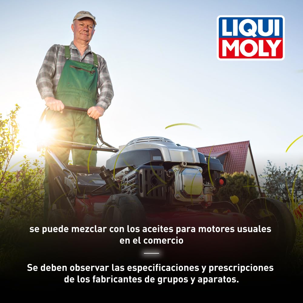 LIQUI MOLY Aceite para cortacéspedes SAE 30 | 5 L | Aceite de motor mineral | 1266