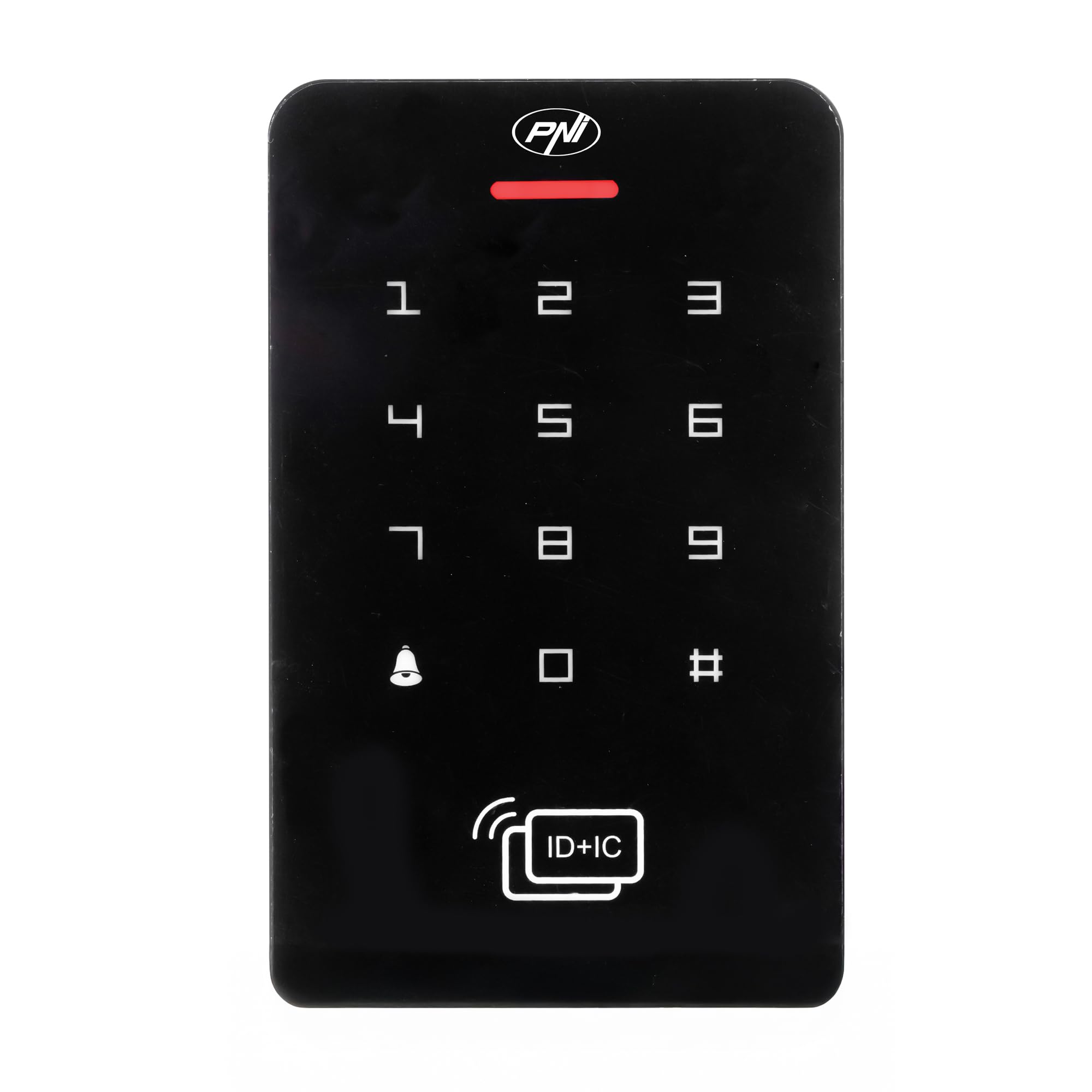 Teclado de control de acceso independiente PNI DK150 para proteger accesos con código PIN y RFID