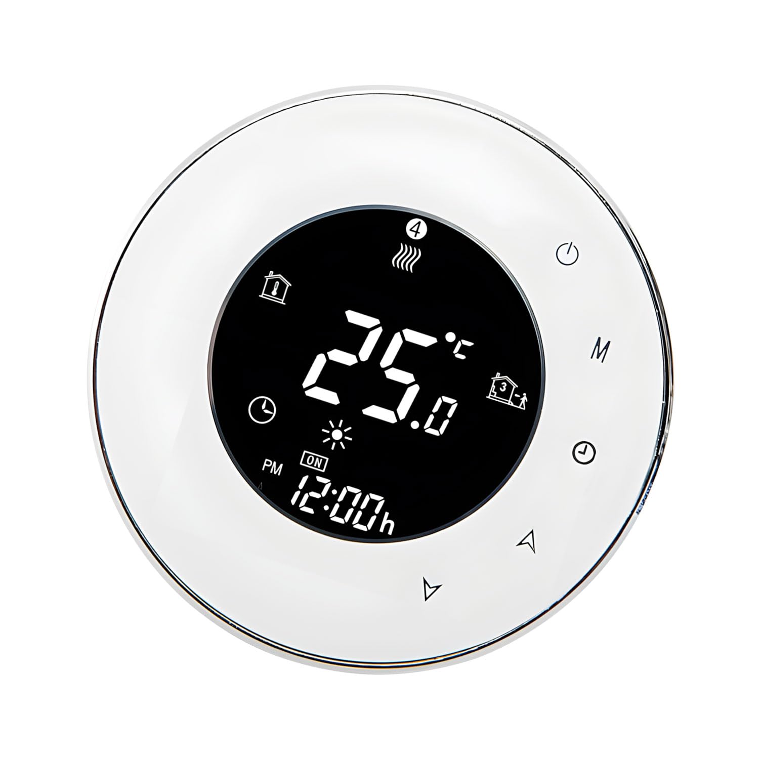 Kaeltsyn White Intelligent Wall Mounted Calorifier Regulator With Automatic Temperature For Power Efficient Home Heating Control Friendly Regulator