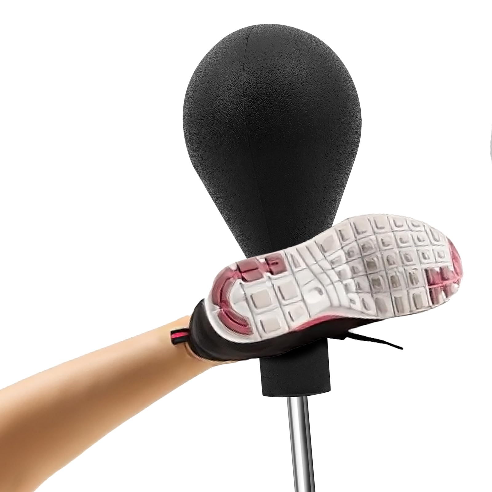 Fitness Boxsack Punchingball Set, Boxtraining Höhenverstellbarer Standbox Speed-Ball Standboxball mit Boxhandschuhen, 6 Saugnäpfen, für Kickboxen, Standboxtrainer und Heim-Fitnessstudio