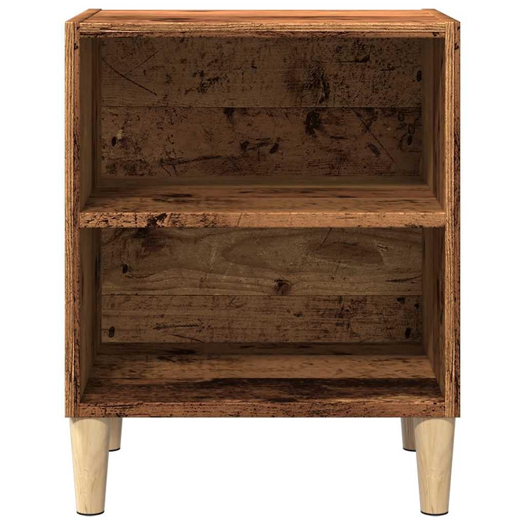 Eleganter Nachttisch aus Holzwerkstoff mit Stauraum und stabiler Platte für Wohnzimmer und Schlafzimmer