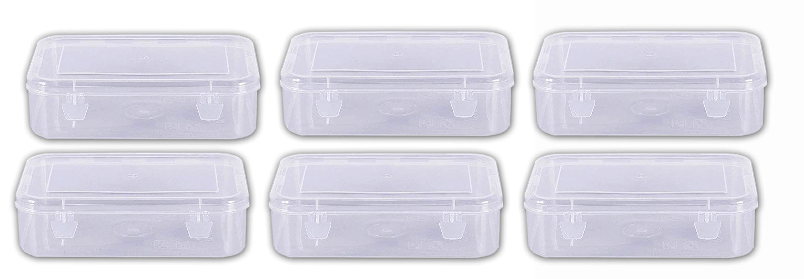 Klowage Jewellery Organiser 6 Pics Large Box Use for Storing Medicines, Pills, Screws, Jewelry, Toys, Stationery Items, Etc. (Large)