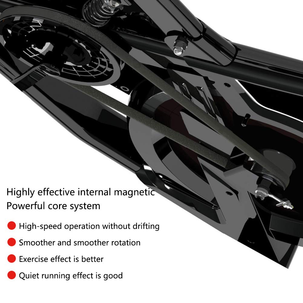 Wewnętrzny rower treningowy z monitorem LCD, regulowane siedzenie, 8-stopniowy opór magnetyczny do domowego biura, siłowni