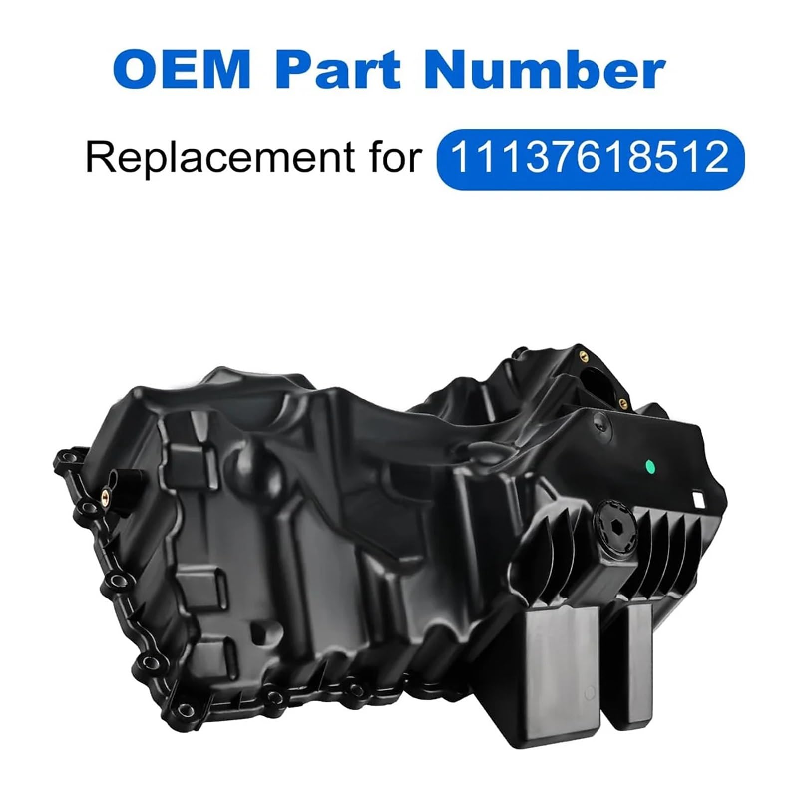 Coppa Dell'olio Motore 11137618512 Coppa dell'olio motore in alluminio per BMW F20 F21 F22 F23 F30 F31 F34 F32 F33 F36 F07 F10 F11 sostituzione