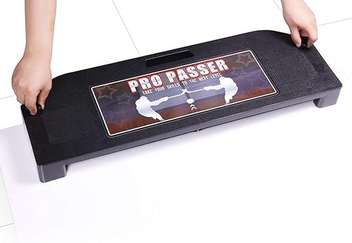 Potent Hockey Passer w. Clamp on - NHL-Trusted Ultimate Hockey Training Aid | Enhance Passing, Receiving & Stickhandling | Great for One-Timers & Give-and-Gos | Portable for Off-Ice Practice