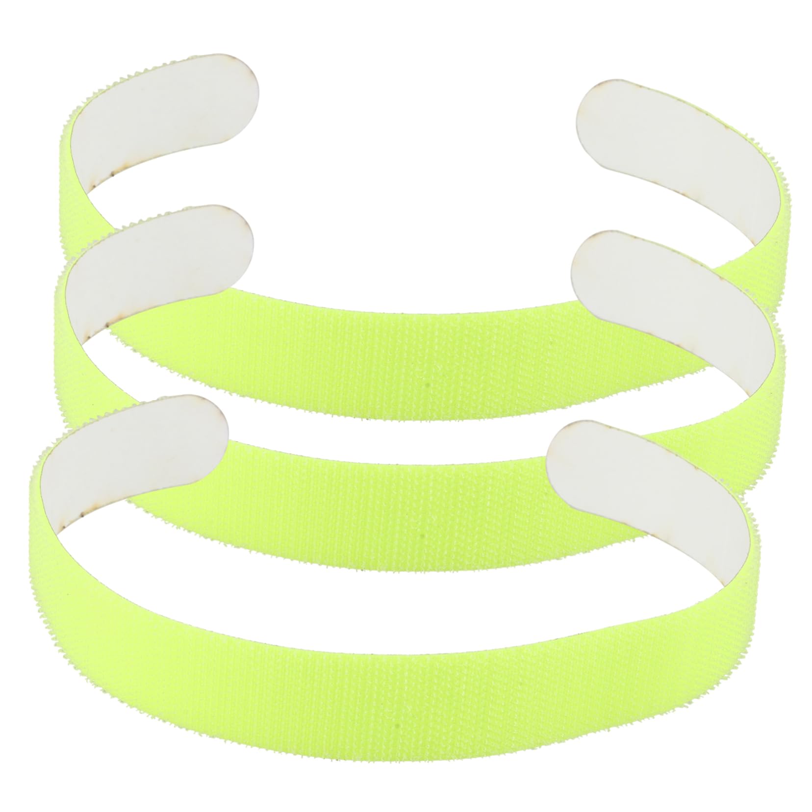 KOMBIUDA 3Pcs Racket Tapes for Tennis Racket Edge and Ball Retrieval Fluorescent Racquet Tape for Easy Visibility and Use