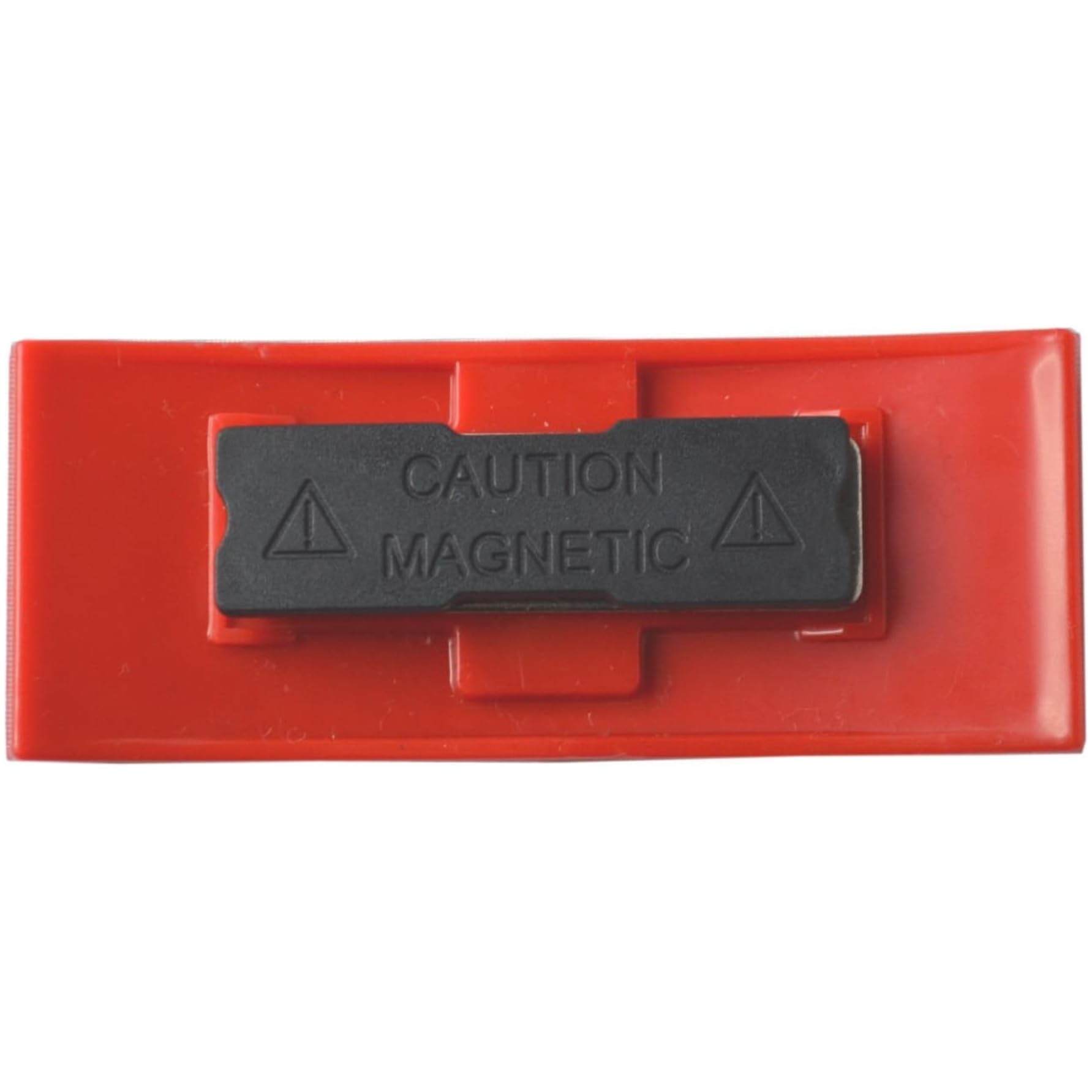 Schmalz® Gewölbtes Kunststoff Namensschild 75x30mm trendige Farben ABS-Kunststoff mit Magnet für die Kleidung (blau, 10 Stück)