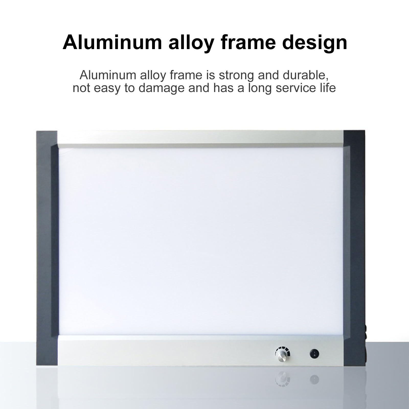 Professionelle Röntgenfilm-Leuchtbox, LED-Röntgen-Betrachtungsbox, Laborausrüstung, 0-100 % Einstellbare Helligkeit, Intensitätsregelung/Auto Ein/Aus, Keine Schatten(22.5x47x1in/57.5x120x2.4cm)