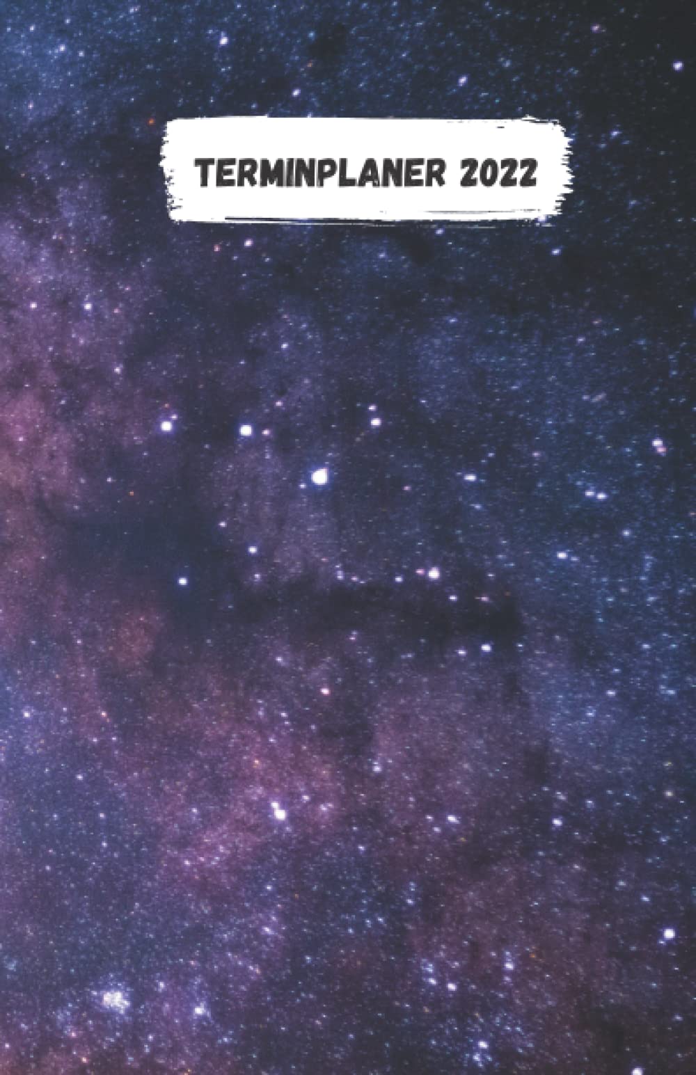 Terminplaner 2022: Terminkalender mit Uhrzeiten (5-20 Uhr), 1 Woche 2 Seiten, A5 Tagesplaner mit Zeit, Astro, Sterne (German Edition)