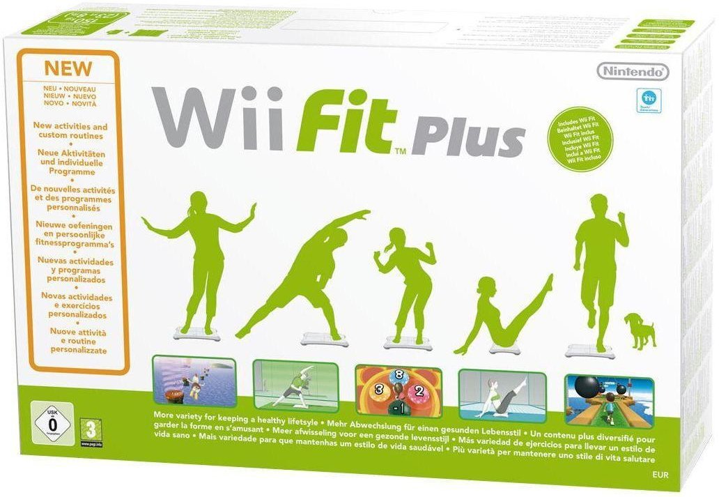 Amazon.com: Nintendo Wii Fit Plus with Balance Board : Video Games