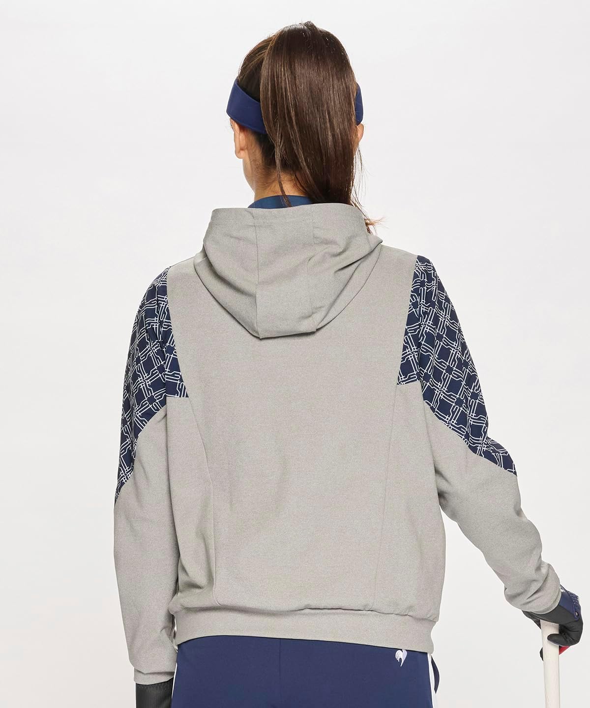 [ルコックスポルティフゴルフ] カットソー フード付 パーカー はっ水 ストレッチ UVカット スポーティー ゴルフ LG5SSW8