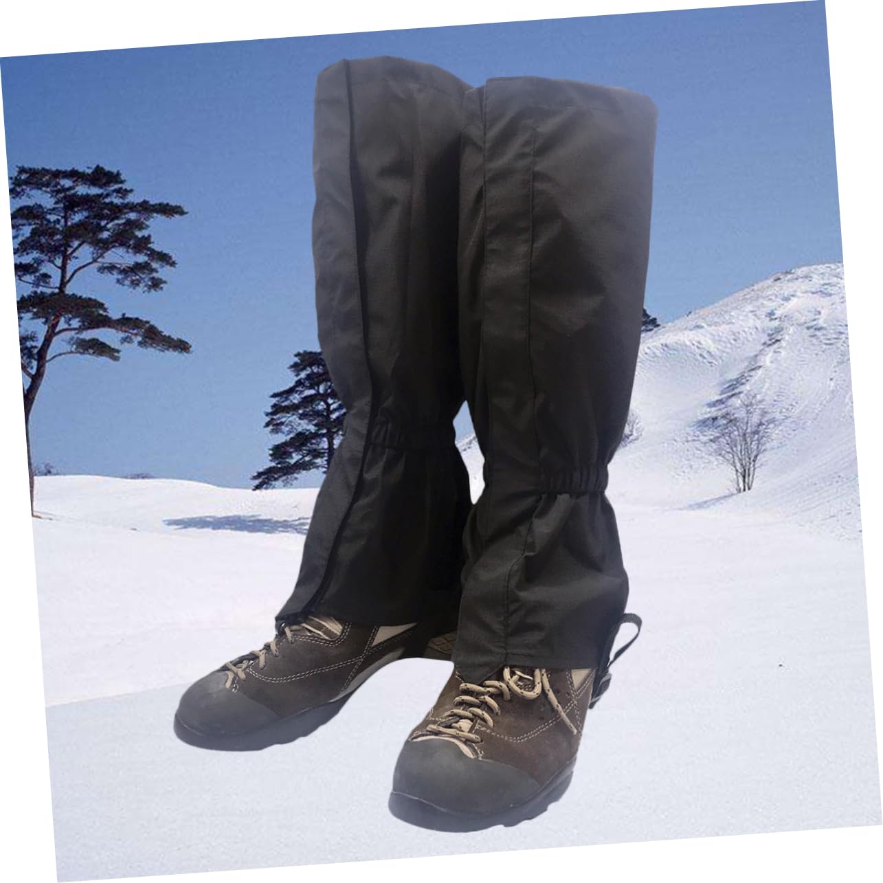 Sosoport 3 Paires De Guêtres De Neige À pour Bottes pour Sports De Plein Air Randonnée Et Ski