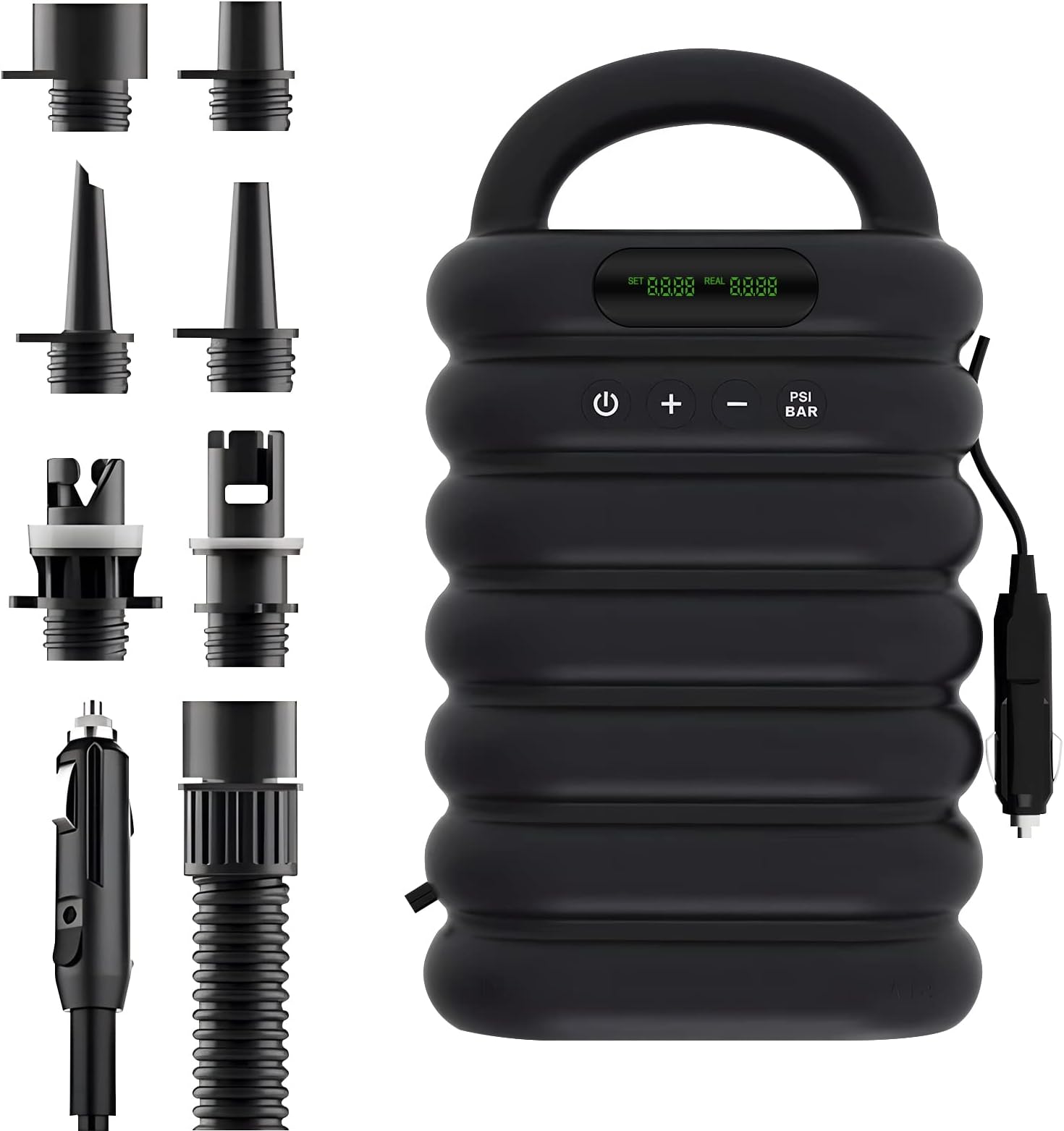 20PSI High Pressure SUP Air Pump, Dual Stage Inflation & Deflation Function Paddle Board Pump, for Inflatable Stand Up Paddle Boards, Boats, Tent Kayaks