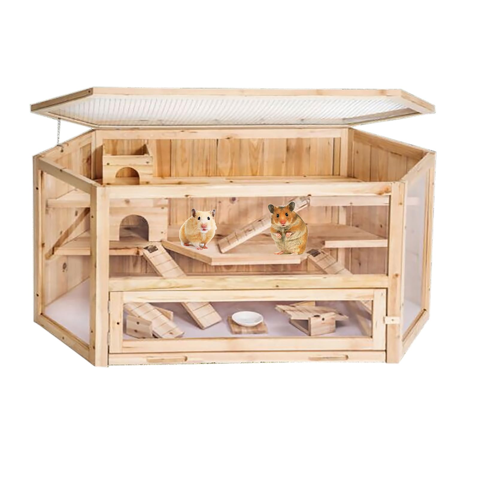 Kleintierkäfig Hamsterkäfig Nagerkäfig Kleingehege HTI living