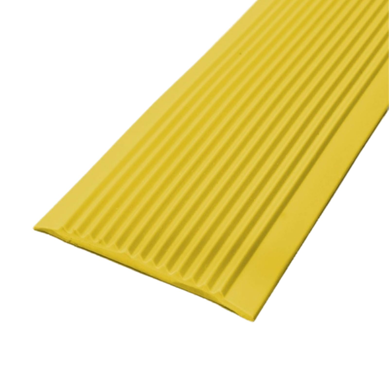 Borde de Escalera de Tira Protectoras,Protector de Borde de Escalera Antideslizante,Perfil de Esquina para escaleras,Fácil de Instalar,para hospitales,escuelas,guarderías.