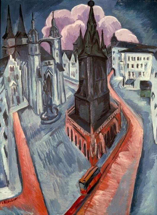 Poster Kirchner femmes noires dansant pour vibrer d'émotion