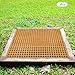 31.5x9.5in Heavy Duty Fiberglass Drain Grate - 3 Pack, Impact-Resistant, Non-Slip Outdoor Trench Cover, Molded Industrial Grating for Driveways, Yards, and Stair Treads