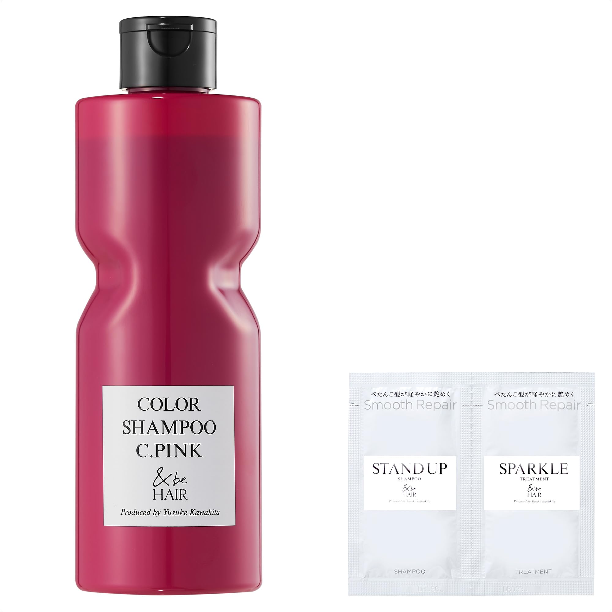 Amazon.co.jp: 【公式】＆be (アンドビー) カラー シャンプー C.Pink