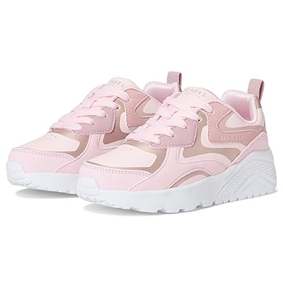 SKECHERS KIDS Uno Lite Metallic Blast 310371L (Little Kid/Big Kid) Girl