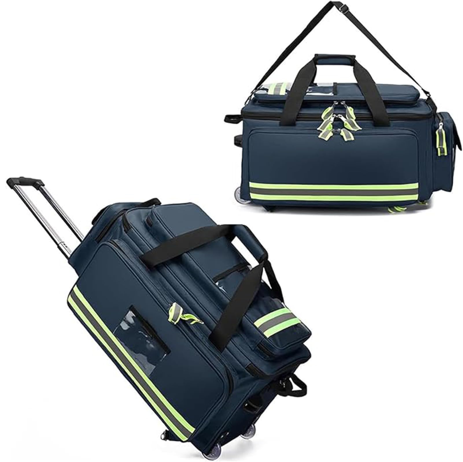 Trousse De Premiers Secours Vide, Trousse De Premiers Soins Professionnelle, Sac Premier Soins Pour Secouristes Avec Poches Latérales Détachable Pour Domicile, Soins Communautaires (Sac Vide)