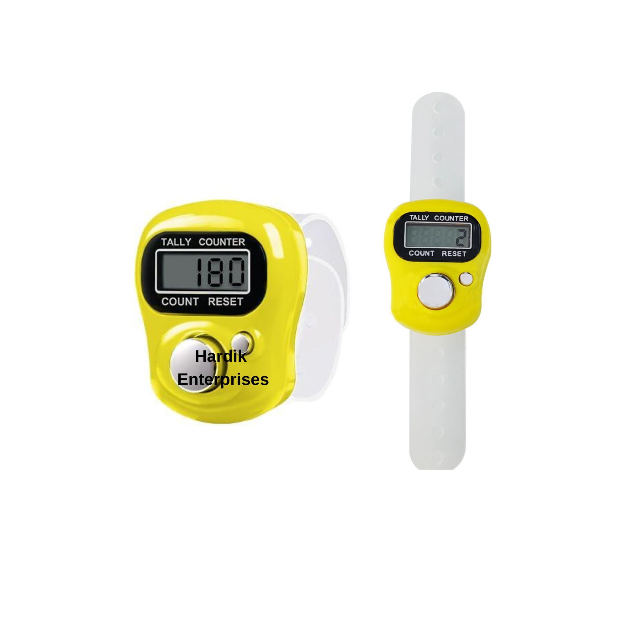 Mini Digital Hand Tally Counter Ring – LED Display, Adjustable Finger Strap, Silent Button – Portable Clicker Counter for Knitting, Prayer, Exercise, Scorekeeping, Meditation (Multicolour, Pack of 1)-image-34