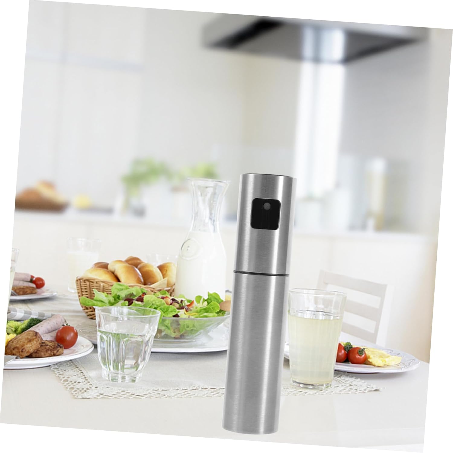 Stainless Steel Oil Spray Bottle Leakage Dispenser for Oil Vinegar Cooking for Bbq Grilling and Outdoor Activities