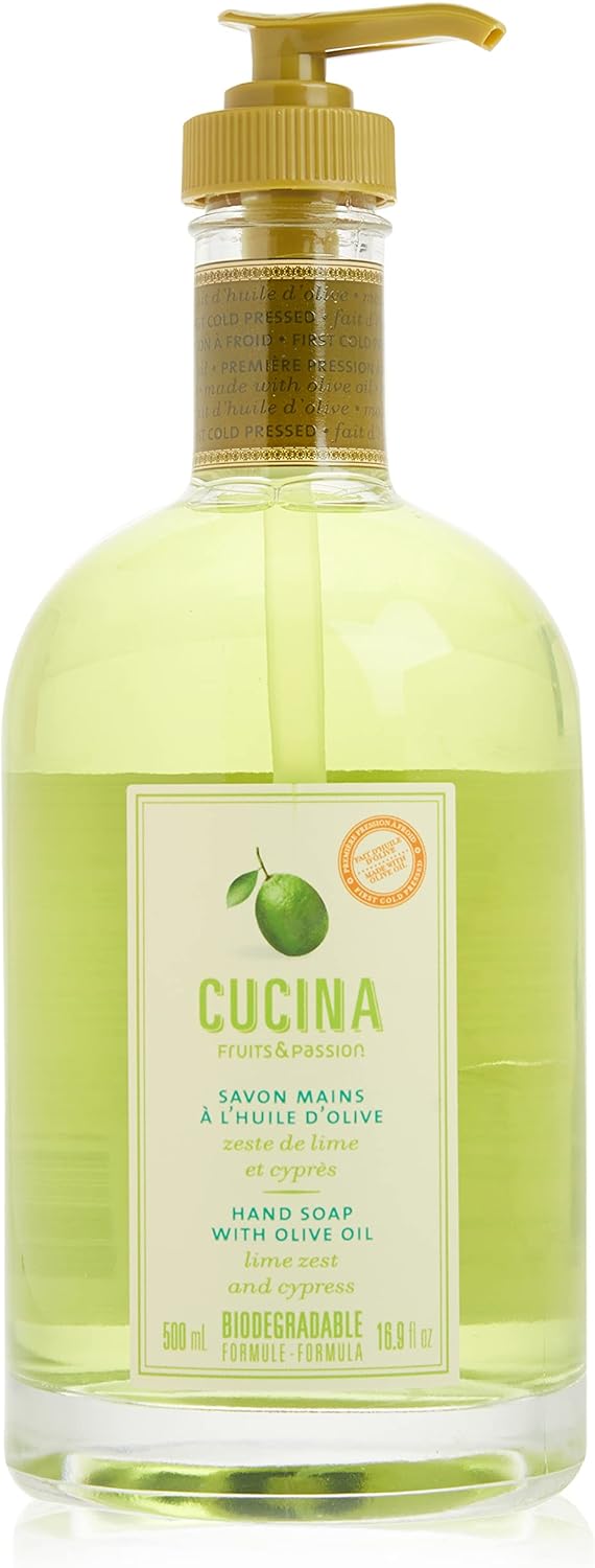 Cucina Hand Soap by Fruits & Passion Lime Zest and Cypress 500 ml