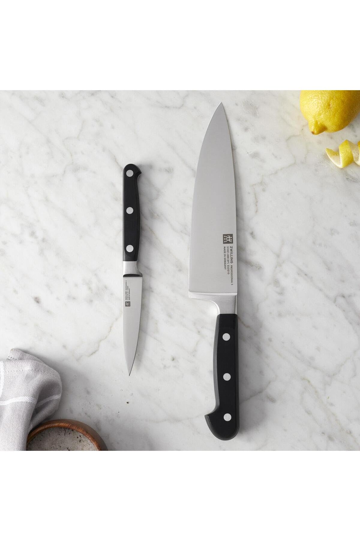 ZWILLING Set de Couteaux (2 pièces), Acier Formule spéciale, série Professional S