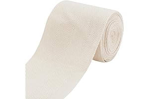 BENECREAT Rug Edge Binding Tape: 5.4 Yards of Durable Herringbone Bias Tape...