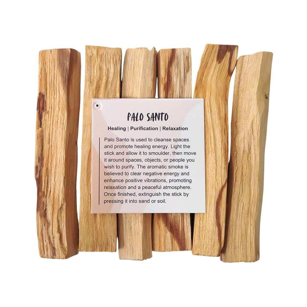 Vie Brown Palo Santo Stick 4" (Pack Of 6)