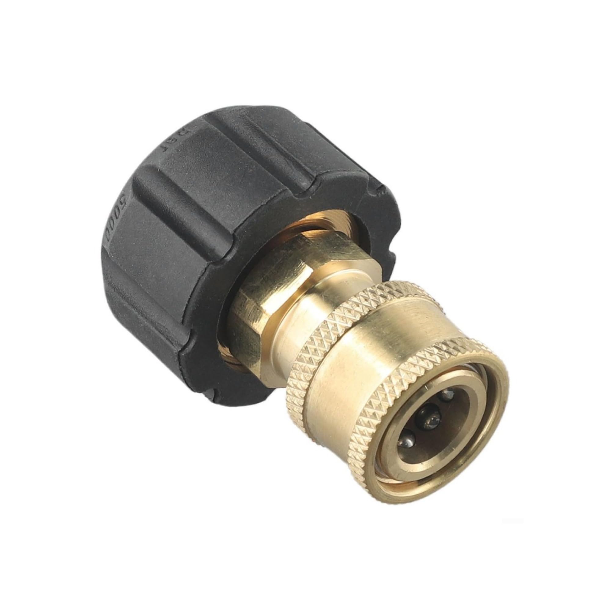 KPM Brass Pressure Washer Gun Hose Adapter | Quick Connect Coupling Fitting | Heavy Duty Connector for High Pressure Washer Trigger Gun Water Pipe Attachment-image-26