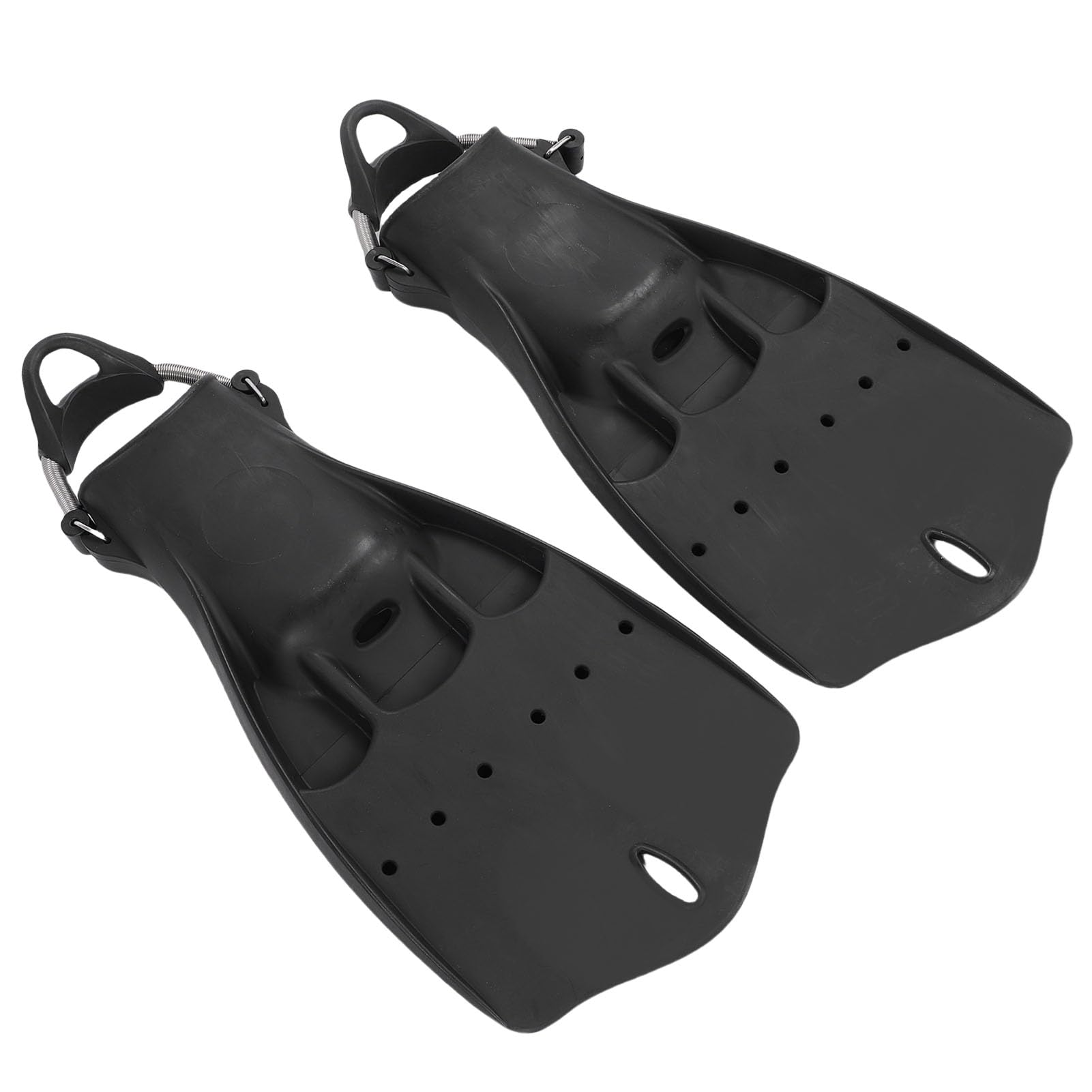 RiToEasysports Aletas de Buceo 2 Piezas con Hebillas Ajustables de Resorte, Aletas de Goma para Snorkel para Natación, Freediving