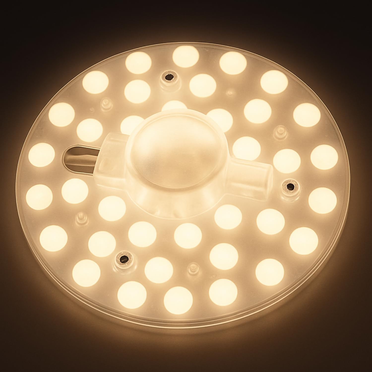 HAVA Módulo LED 12W 230V, kit de conversión con soporte magnético, blanco cálido 3000K