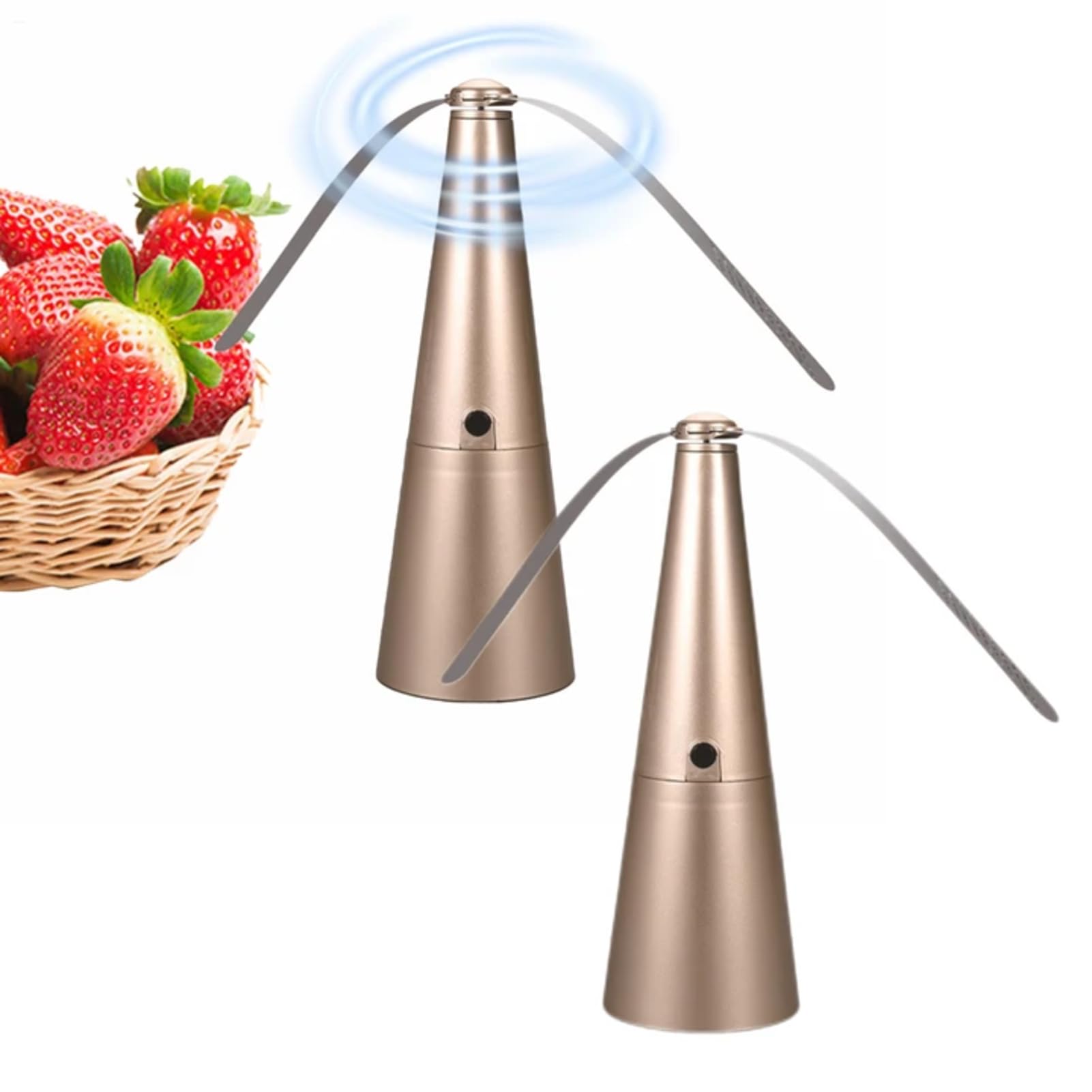 Fly Fans for Tables, Fly Repellents Fan, Flys Spinner for Table 2 Pack
