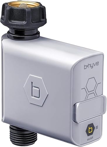 Miniatura 1 de Orbit Temporizador de grifo de manguera Bluetooth B-hyve 21005 gris