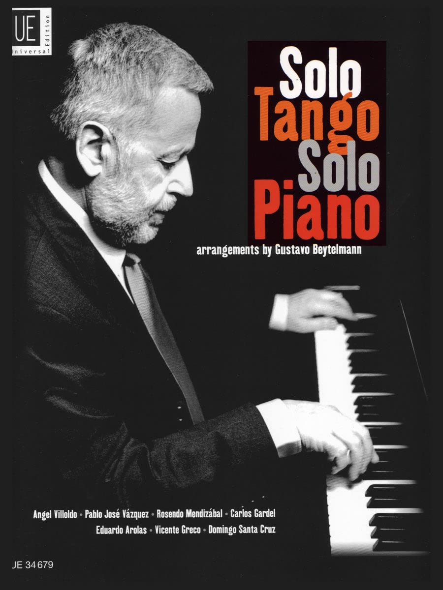 Solo Tango Solo Piano album CD de partitions de piano classique
