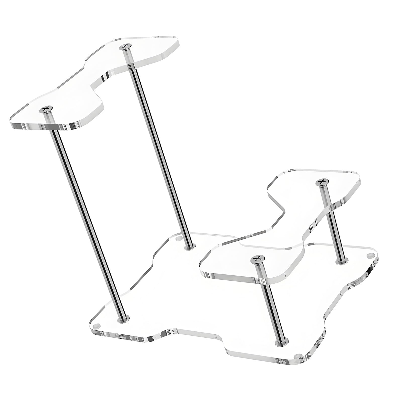 HENYGEN Swords and Swords Display Stand for Wall Mounting Clear or Black for Collectors Acrylic Holder