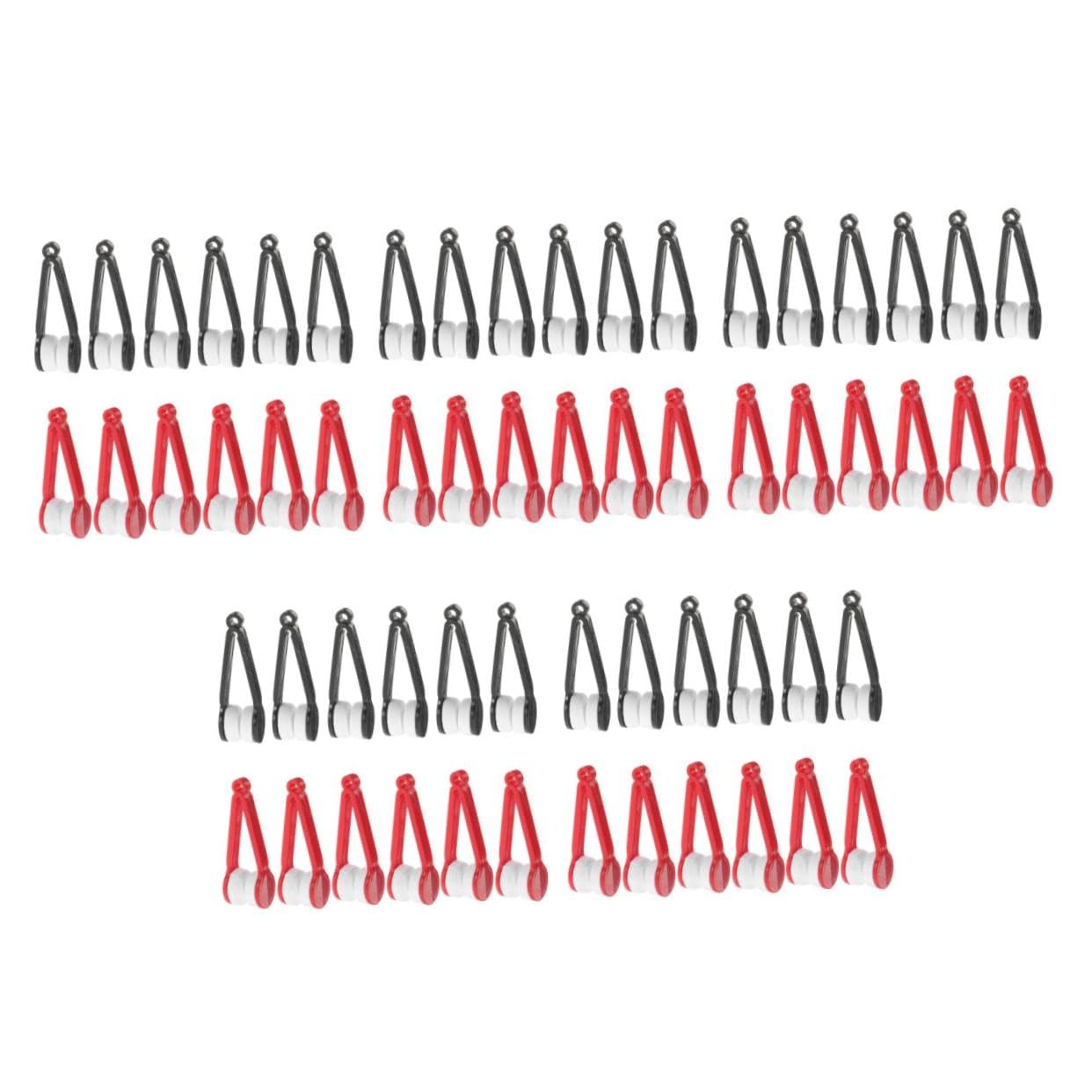 Healvian5sets Glasses Cleaning Clip Wipes for Glasses Screen and Eyeglass Brush Cleaner Lens Scratch Remover Glasses Cleaner Cloth Lens Cleaners Car Screen Cleaner Tech Wipes 12pcs*5