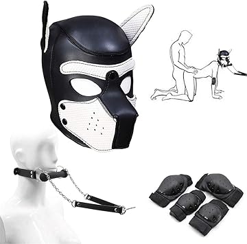 Amazon.com: LI yuan 3 Pcs/Set BDSM Bondage Deluxe Puppy Play 