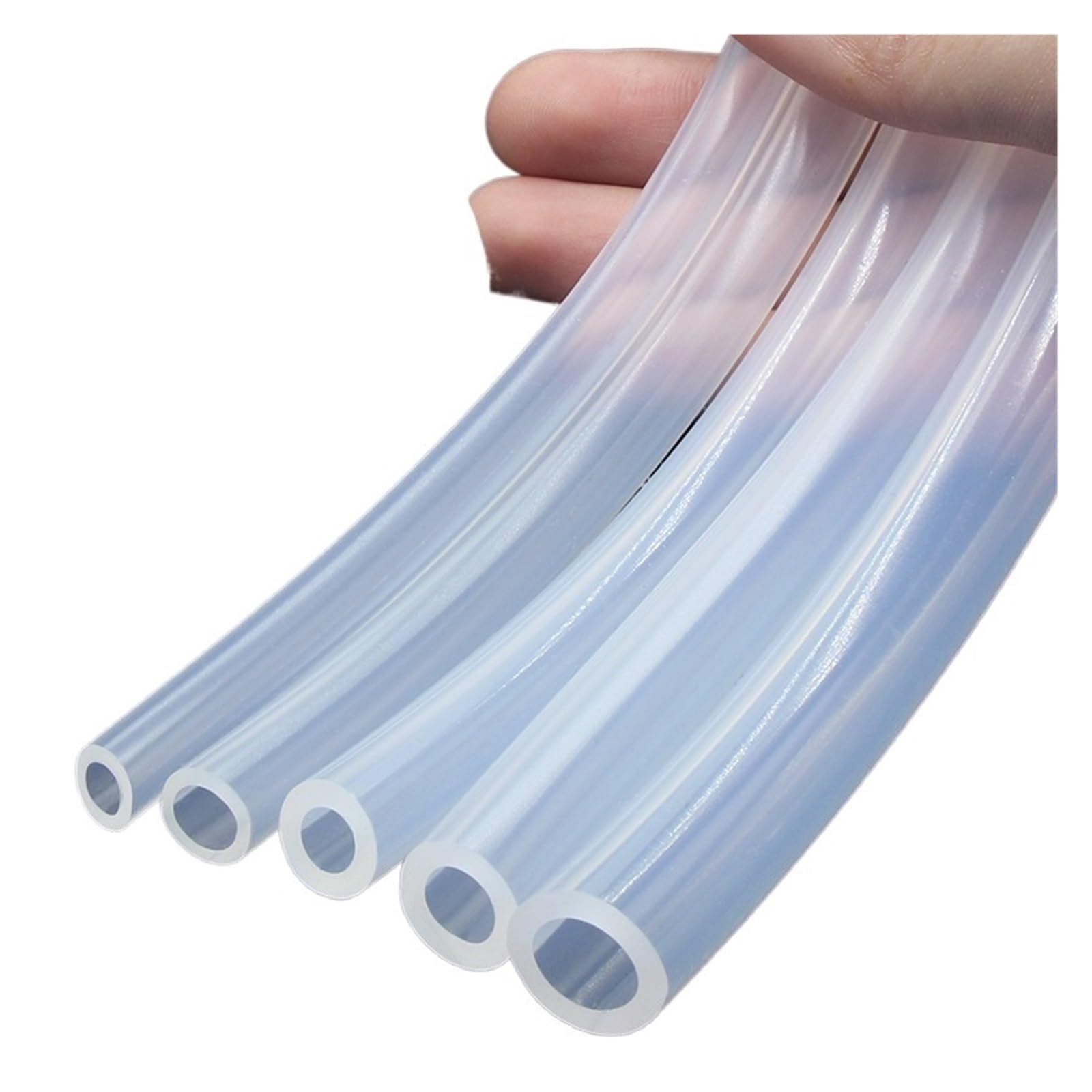Tubo de bomba peristáltica de silicona transparente de 4mm ID y 3 metros de longitud