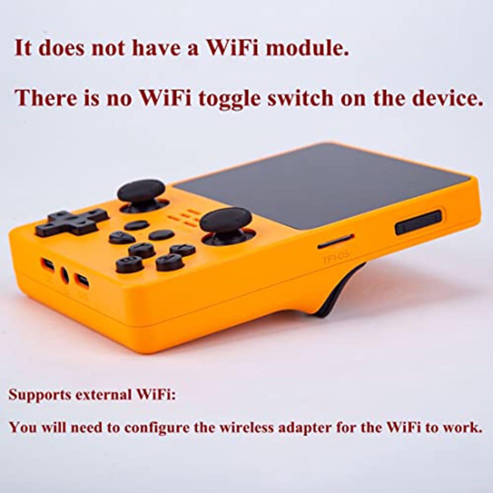 per Powkiddy RGB20S console di gioco portatile retrò, display IPS da 3,5 pollici, memoria da 64 GB con 15000 giochi precaricati, ArkOS, batteria da 3500 mAh, gioco portatile, nero (16 GB +