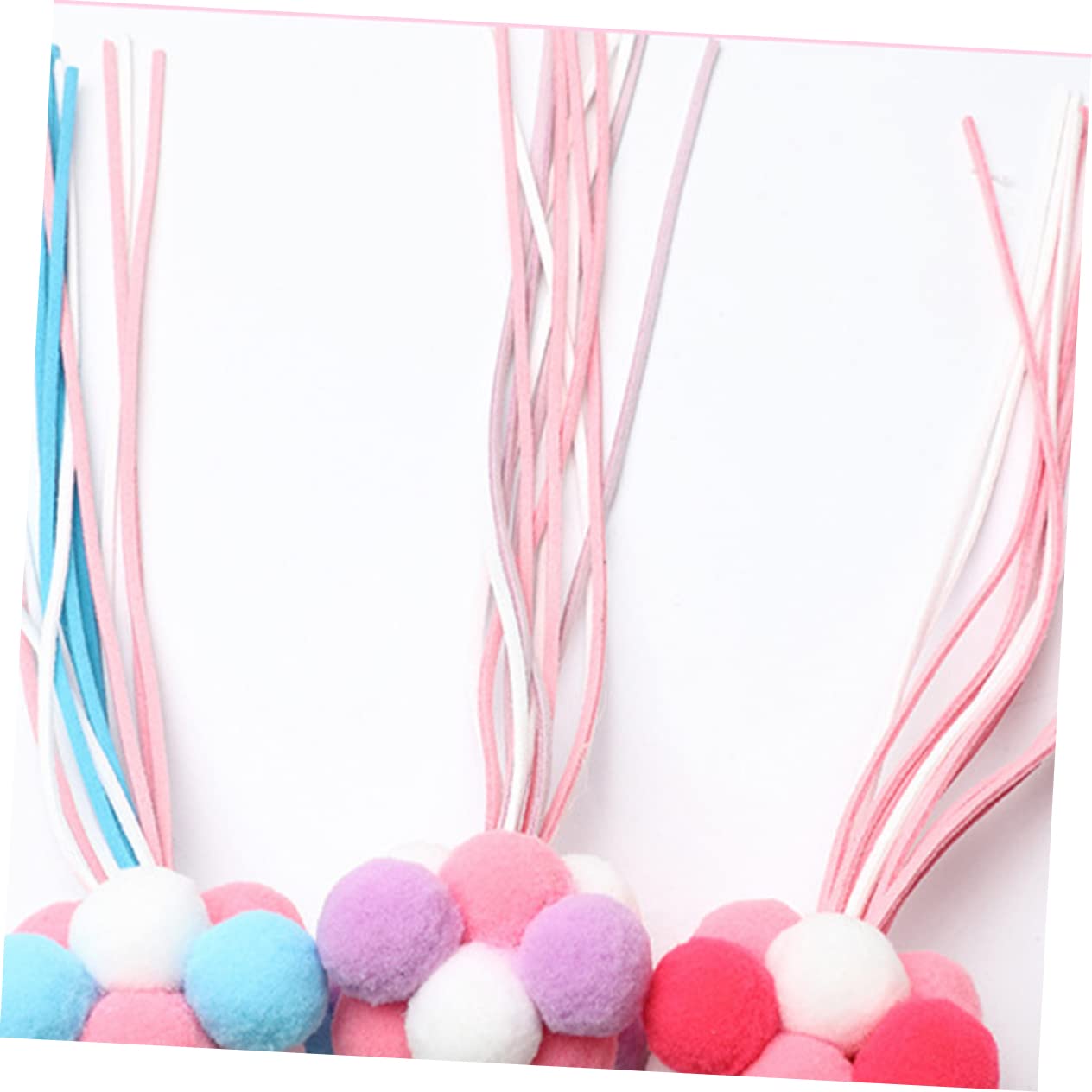 Toddmomy 6 Piezas Rompecabezas de Gato Mascota Juguete de burlas para Gatos Peluches Juguetes Juguete para burlarse de Gatos Varita de Juguete para Gatos el Gato Teaser de Gato Suministros