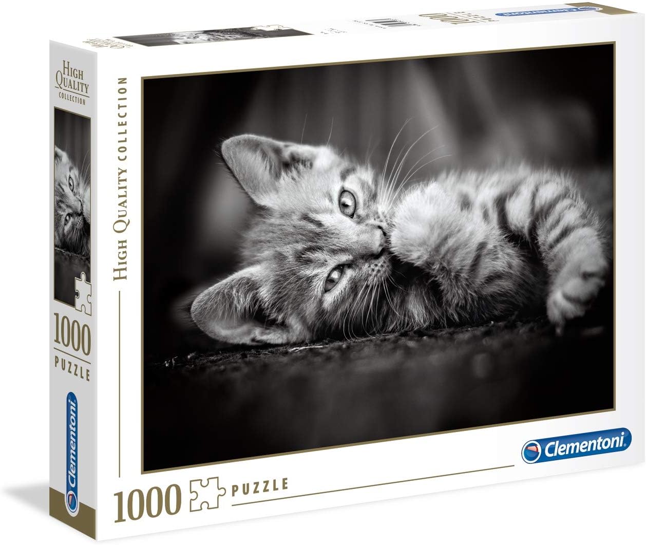 Clementoni 39422 Kitten - HQC Jigsaw Puzzle Puzzle for Adults and Children - 1000 Pieces